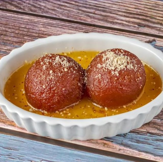Gulab Jamun.