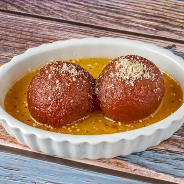 Indulge in our gulab jamun