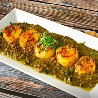 Flambe Scallops Signature (Gluten Free)