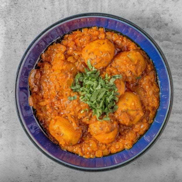 Dum Aloo (Gluten Free).