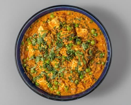 Lunch Matar Paneer.